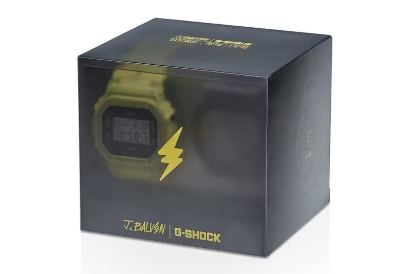 J Balvin × G-SHOCK 初コラボウォッチ “Time Matters”が海外で発売予定 (J.バルヴィン Gショック ジーショック)