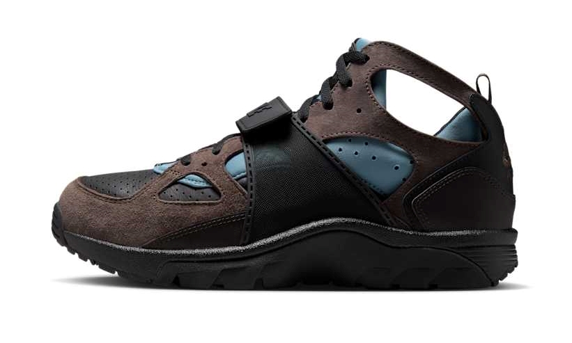 【2025年 発売予定】NIKE AIR TRAINER HUARACHE “Black/Brown/Blue” (ナイキ エア トレーナー ハラチ “ブラック/ブラウン/ブルー”) [IB0497-001]