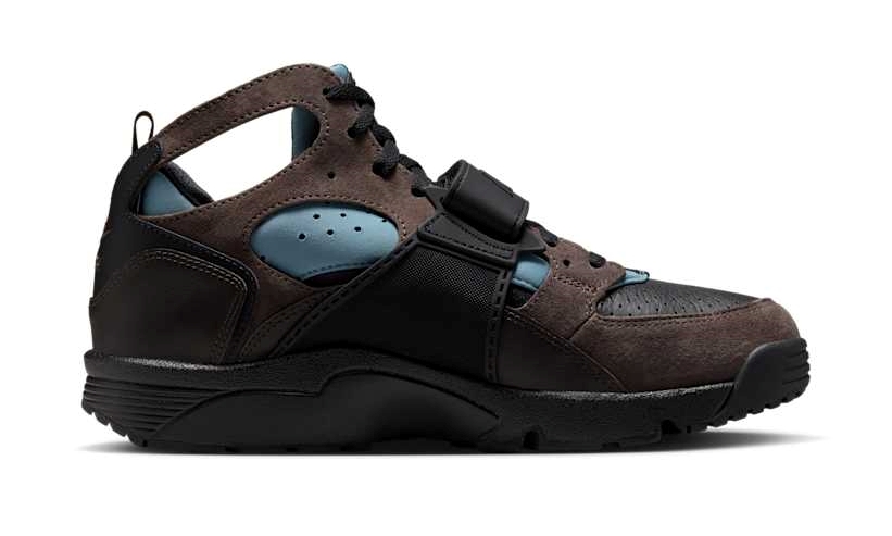 【2025年 発売予定】NIKE AIR TRAINER HUARACHE “Black/Brown/Blue” (ナイキ エア トレーナー ハラチ “ブラック/ブラウン/ブルー”) [IB0497-001]