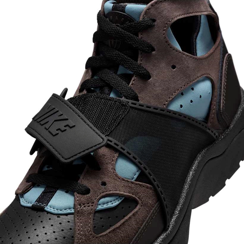 【2025年 発売予定】NIKE AIR TRAINER HUARACHE “Black/Brown/Blue” (ナイキ エア トレーナー ハラチ “ブラック/ブラウン/ブルー”) [IB0497-001]