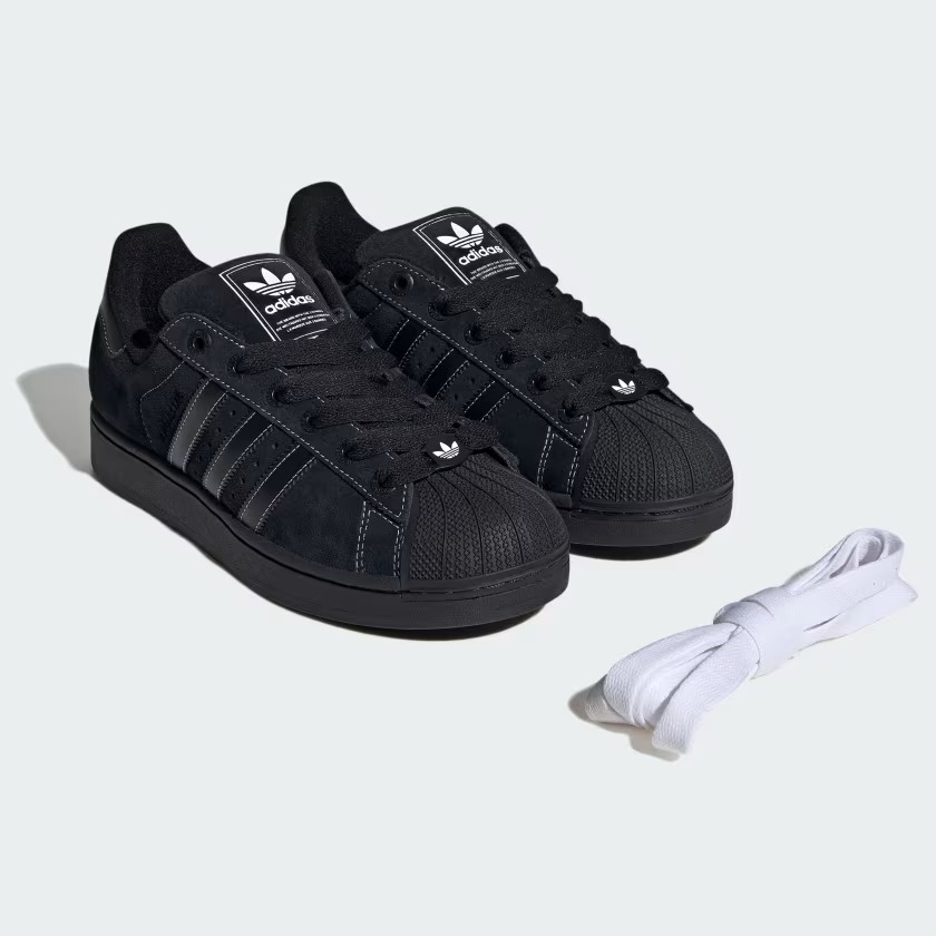 【2025年 3/14 発売】adidas Originals SUPERSTAR II “Core Black/Cloud White” (アディダス オリジナルス スーパースター 2 “ブラック/ホワイト”) [JH5470]