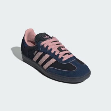 【2025年 1/20 発売】adidas Originals W SAMBA OG “Core Black/Wonder Mauve/Night Indigo” (アディダス オリジナルス サンバ “ブラック/モーブ/インディゴ”) [JI2679]