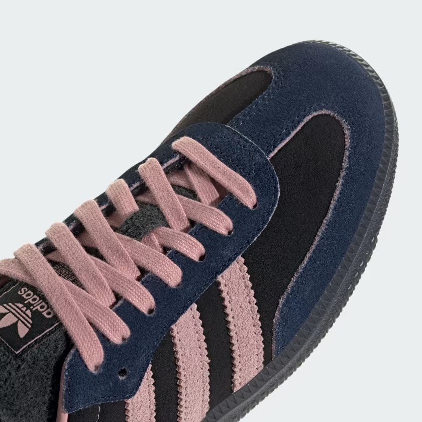 【2025年 1/20 発売】adidas Originals W SAMBA OG “Core Black/Wonder Mauve/Night Indigo” (アディダス オリジナルス サンバ “ブラック/モーブ/インディゴ”) [JI2679]