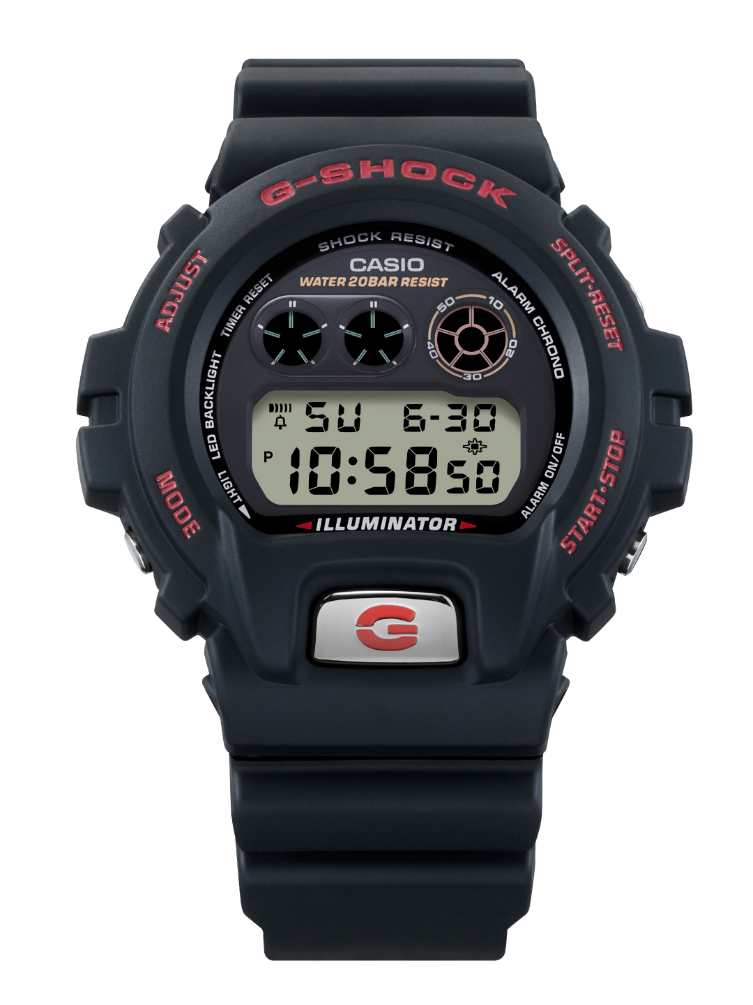 G-SHOCK「DW-6900」シリーズ誕生30周年を記念したカラバリ3色が2025年 2/21 発売 (Gショック ジーショック)