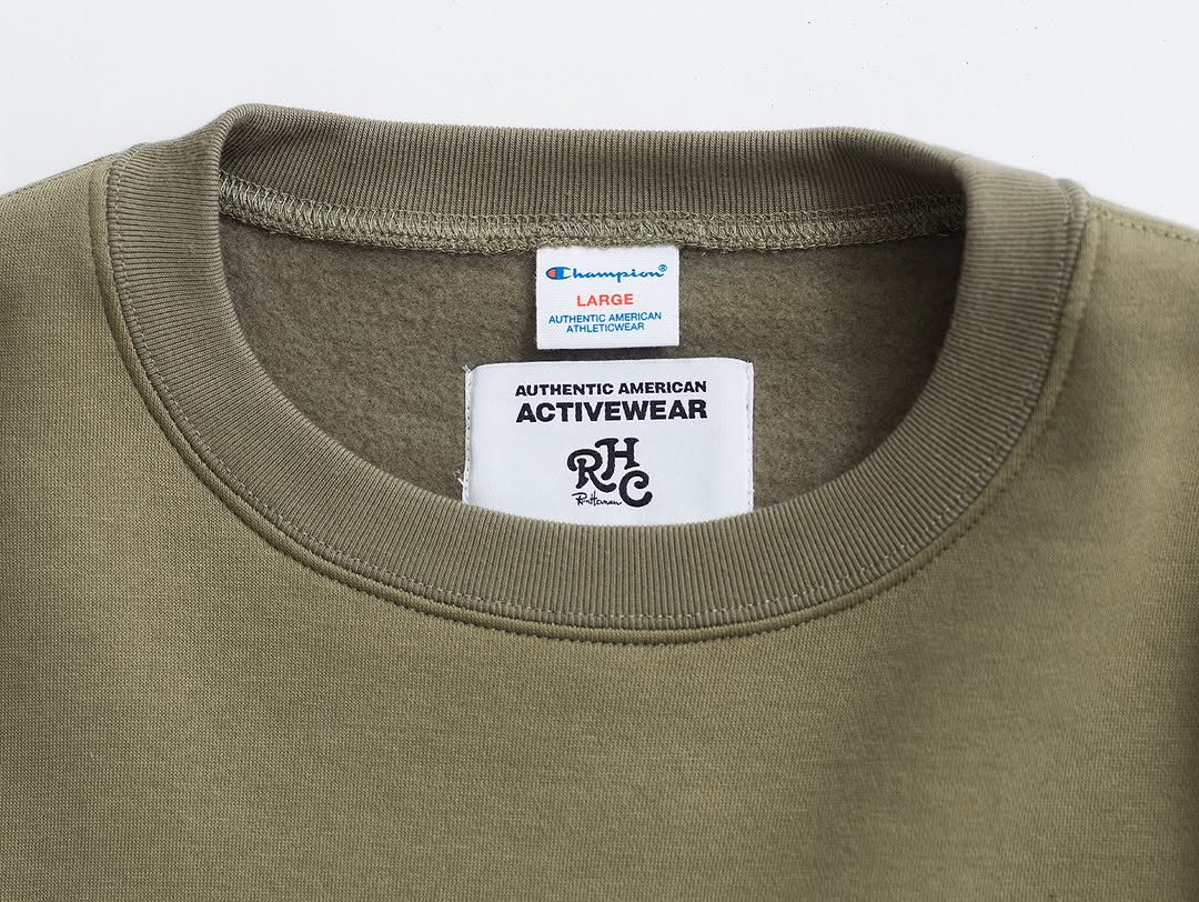 Champion for RHC Ron Herman “R Logo Sweat”が2025年 1/11 発売 (チャンピオン ロンハーマン)