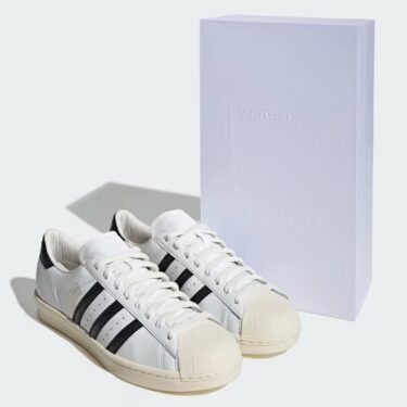 【2025年 1/16 発売】adidas Originals SUPERSTAR VINTAGE Made In Germany "White/Black" (アディダス オリジナルス スーパースター ビンテージ メイド イン ジャーマニー "ホワイト/ブラック") [JI3138]