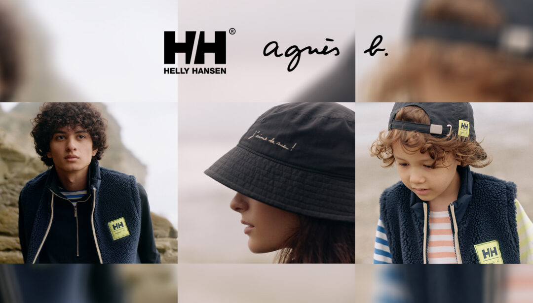 HELLY HANSEN × agnès b. コラボコレクションが2025年 1/24 発売 (ヘリーハンセン アニエスベー)