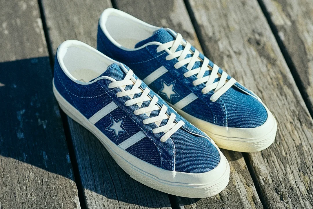 【2025年 1/17 発売】CONVERSE STAR&BARS DENIM “Blue” (コンバース スター＆バーズ US デニム) [35200830]