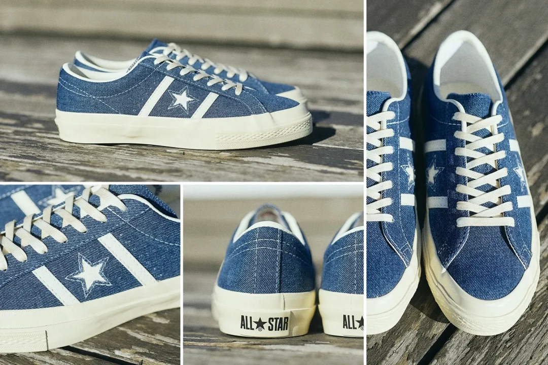 【2025年 1/17 発売】CONVERSE STAR&BARS DENIM “Blue” (コンバース スター＆バーズ US デニム) [35200830]