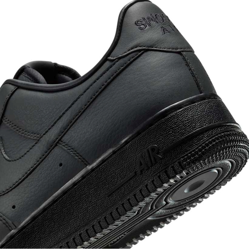 【2025年 春 発売予定】.SWOOSH × NIKE AIR FORCE 1 “Triple Black” (ドットスウッシュ ナイキ エア マックス 1 “トリプルブラック”) [HJ9348-001]