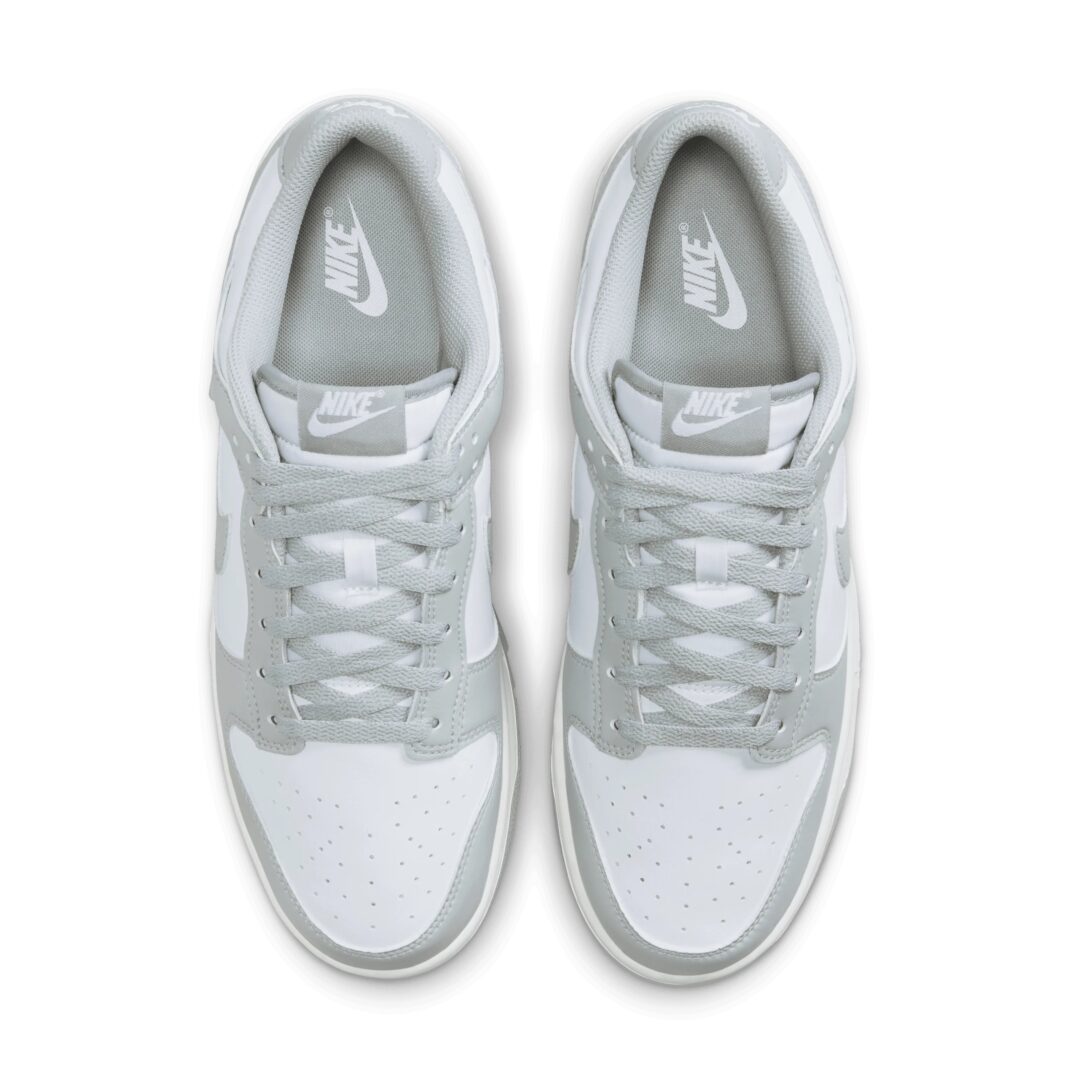 【2025年 発売】NIKE DUNK LOW RETRO “White/Light Smoke Grey” (ナイキ ダンク ロー レトロ “ホワイト/ライトスモークグレー”) [HF5441-105]