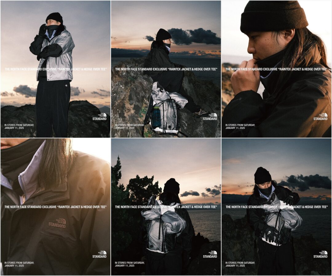 THE NORTH FACE STANDARD Exclusive “RAINTEX JACKET & HEDGE OVER TEE"が2025年 1/11 発売 (ザ・ノース・フェイス スタンダード)