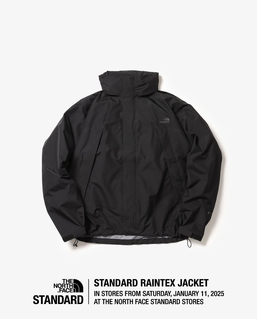 THE NORTH FACE STANDARD Exclusive “RAINTEX JACKET & HEDGE OVER TEE”が2025年 1/11 発売 (ザ・ノース・フェイス スタンダード)