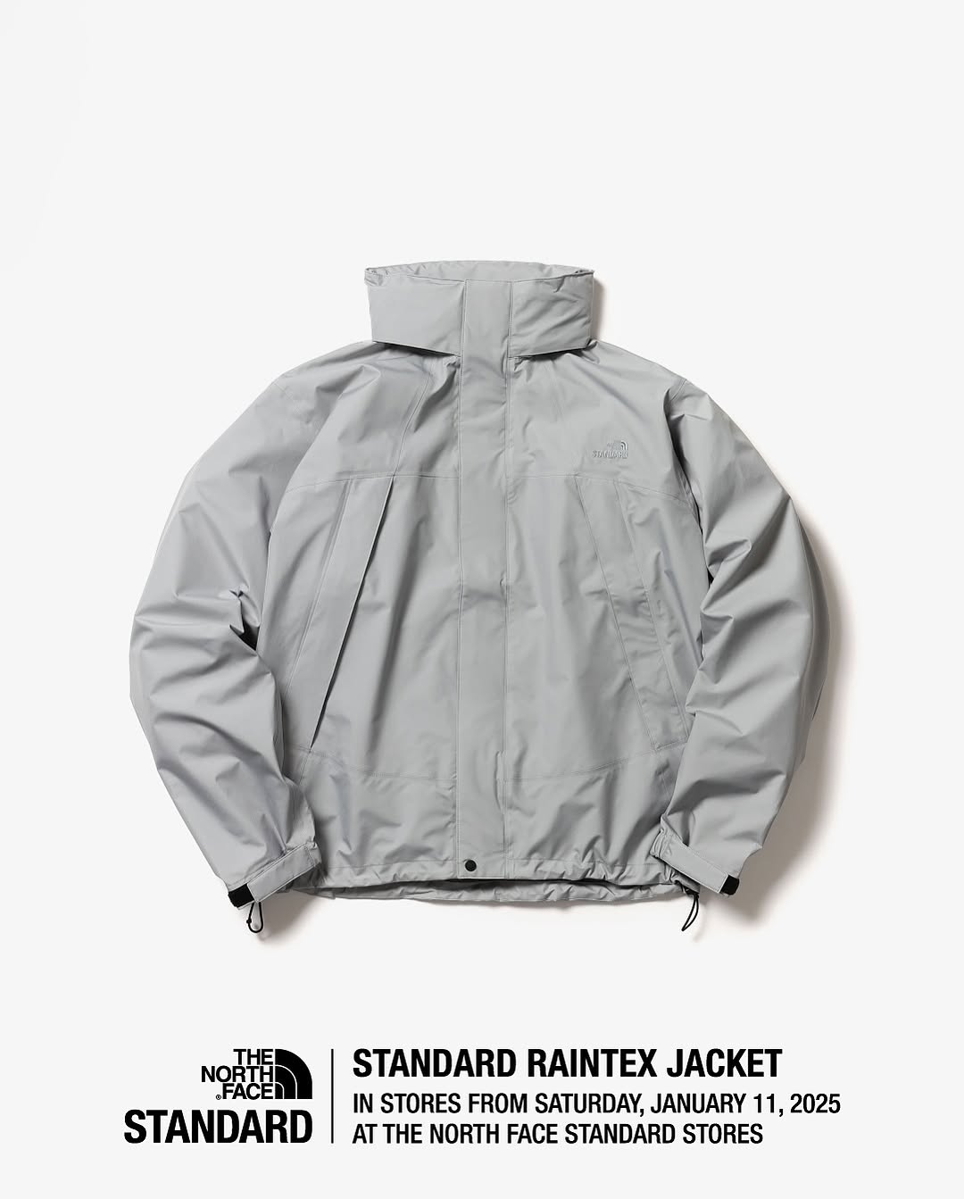 THE NORTH FACE STANDARD Exclusive “RAINTEX JACKET & HEDGE OVER TEE”が2025年 1/11 発売 (ザ・ノース・フェイス スタンダード)