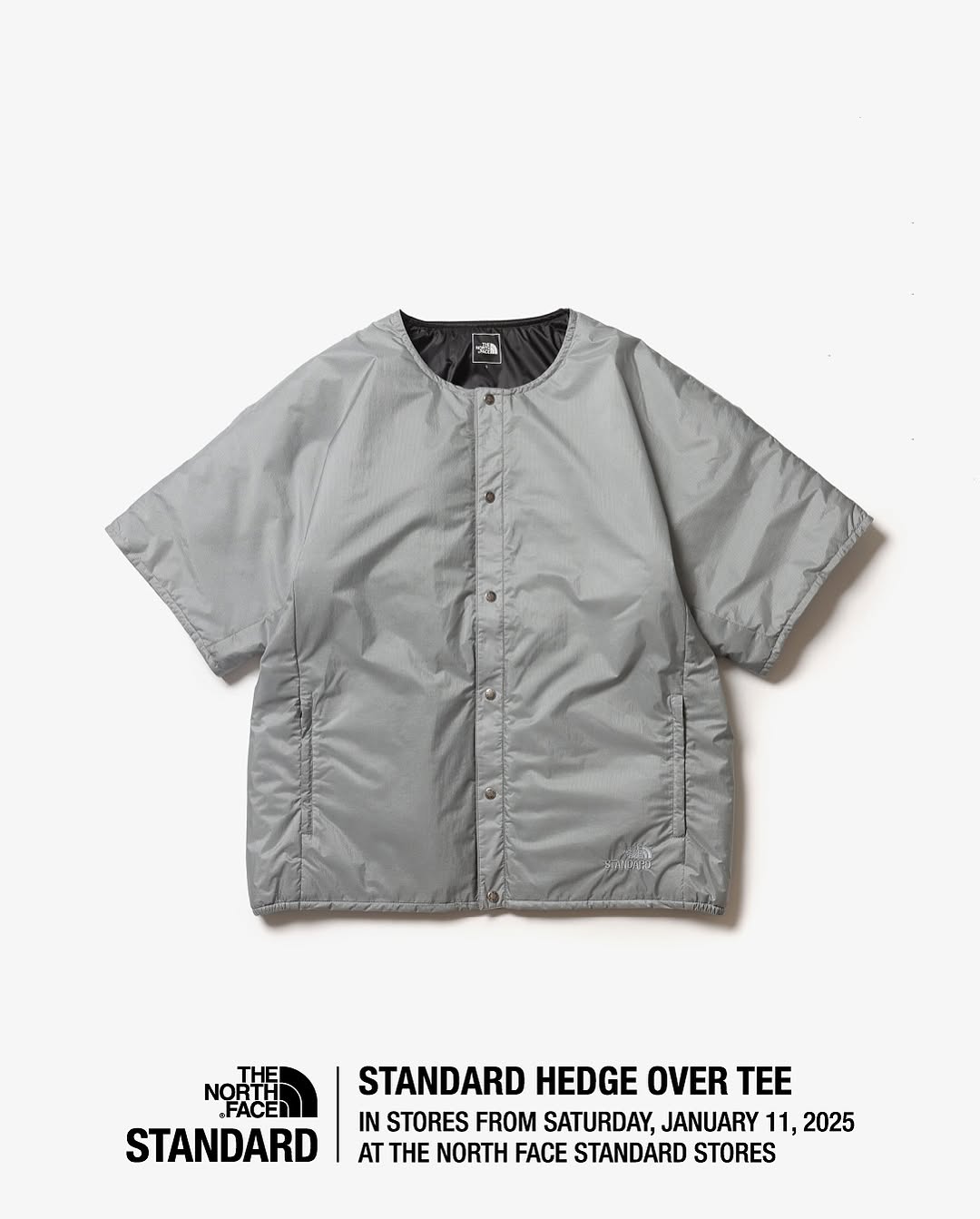 THE NORTH FACE STANDARD Exclusive “RAINTEX JACKET & HEDGE OVER TEE”が2025年 1/11 発売 (ザ・ノース・フェイス スタンダード)