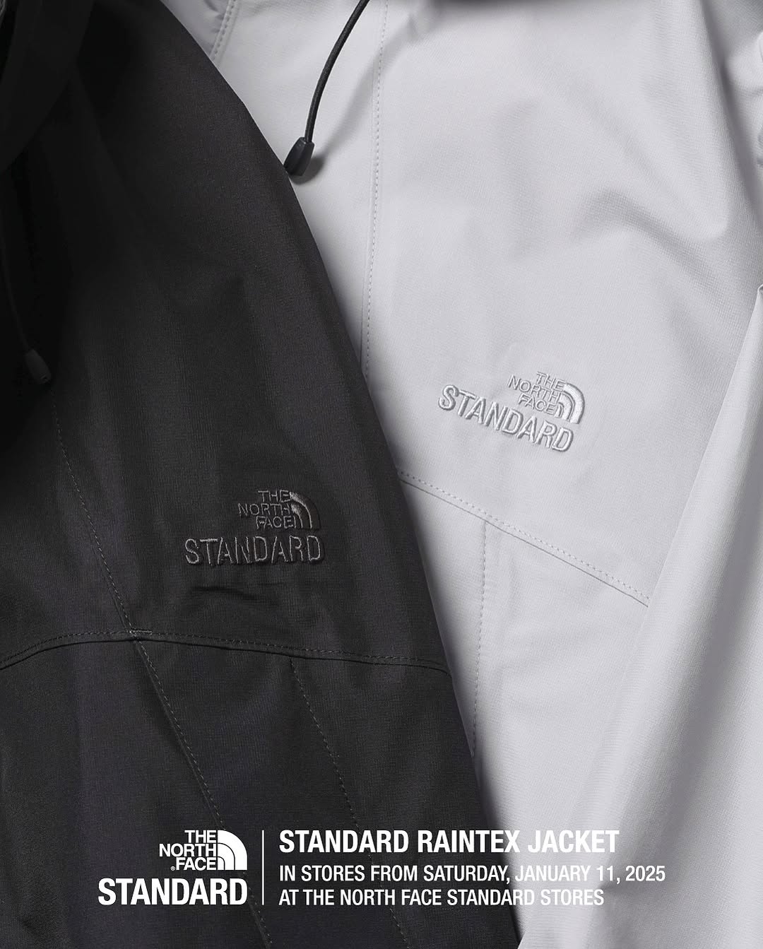 THE NORTH FACE STANDARD Exclusive “RAINTEX JACKET & HEDGE OVER TEE”が2025年 1/11 発売 (ザ・ノース・フェイス スタンダード)