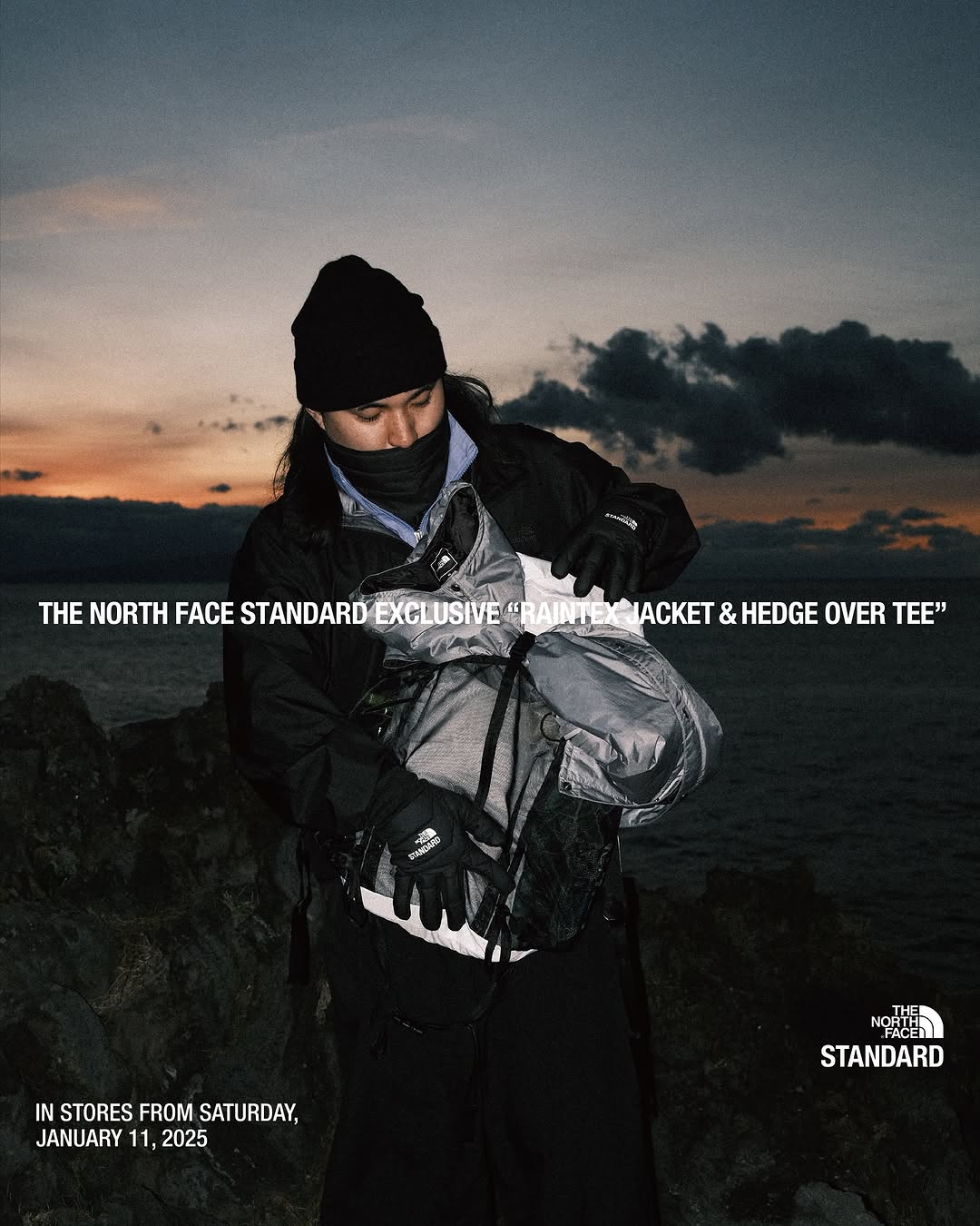 THE NORTH FACE STANDARD Exclusive “RAINTEX JACKET & HEDGE OVER TEE”が2025年 1/11 発売 (ザ・ノース・フェイス スタンダード)