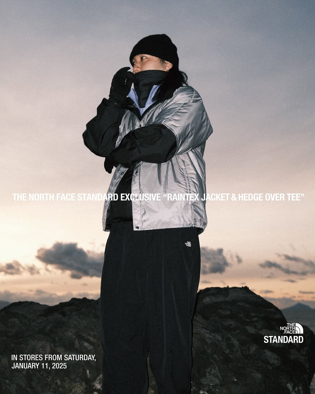 THE NORTH FACE STANDARD Exclusive “RAINTEX JACKET & HEDGE OVER TEE”が2025年 1/11 発売 (ザ・ノース・フェイス スタンダード)