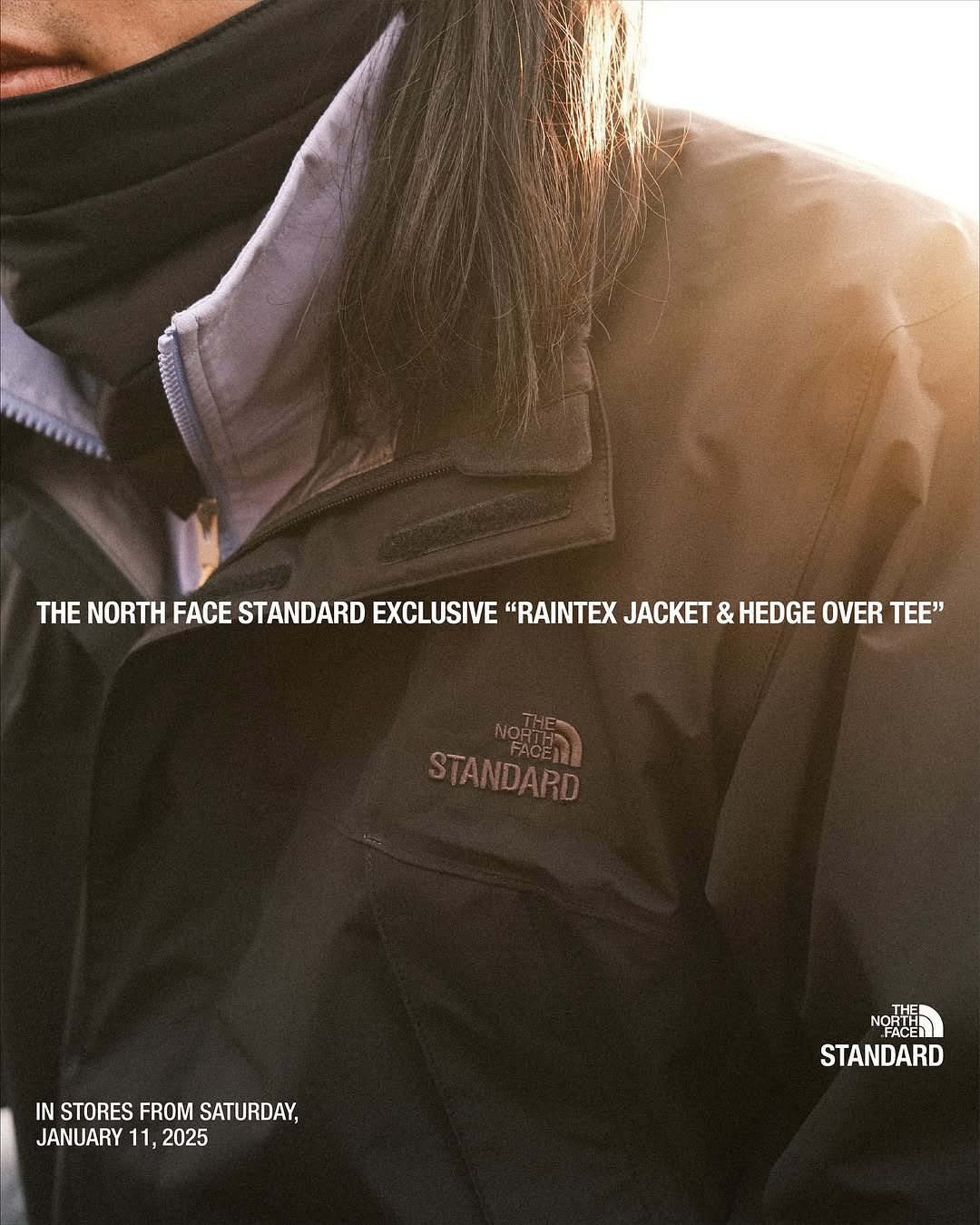 THE NORTH FACE STANDARD Exclusive “RAINTEX JACKET & HEDGE OVER TEE”が2025年 1/11 発売 (ザ・ノース・フェイス スタンダード)