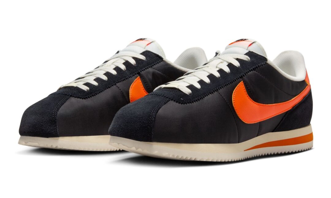 【2025年 発売】NIKE CORTEZ TXT “Black/Safety Orange” (ナイキ コルテッツ テキスタイル “ブラック/セフティオレンジ”) [HF0263-003]