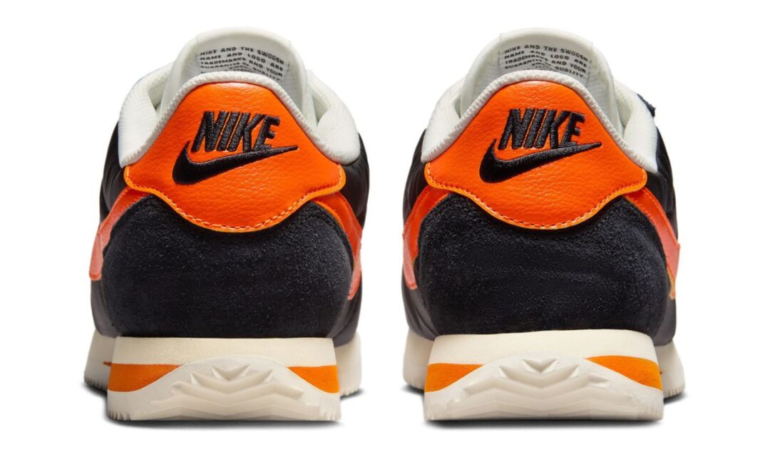 【2025年 発売】NIKE CORTEZ TXT “Black/Safety Orange” (ナイキ コルテッツ テキスタイル “ブラック/セフティオレンジ”) [HF0263-003]