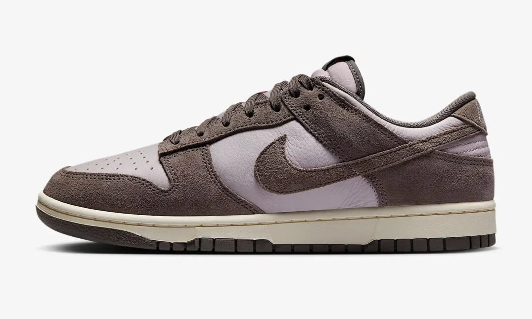 【2025年 1/13 発売】NIKE DUNK LOW SUEDE “Platinum Violet/Cave Stone” (ナイキ ダンク ロー スエード “プラチナムバイオレット/ケイブストーン”) [FQ8249-001]