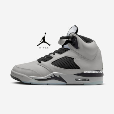 【2025年 秋 発売予定】NIKE AIR JORDAN 5 WINGS “Medium Grey/Black” (ナイキ エア ジョーダン 5 ウィングス “ミディアムグレー/ブラック”) [IO2038-001]