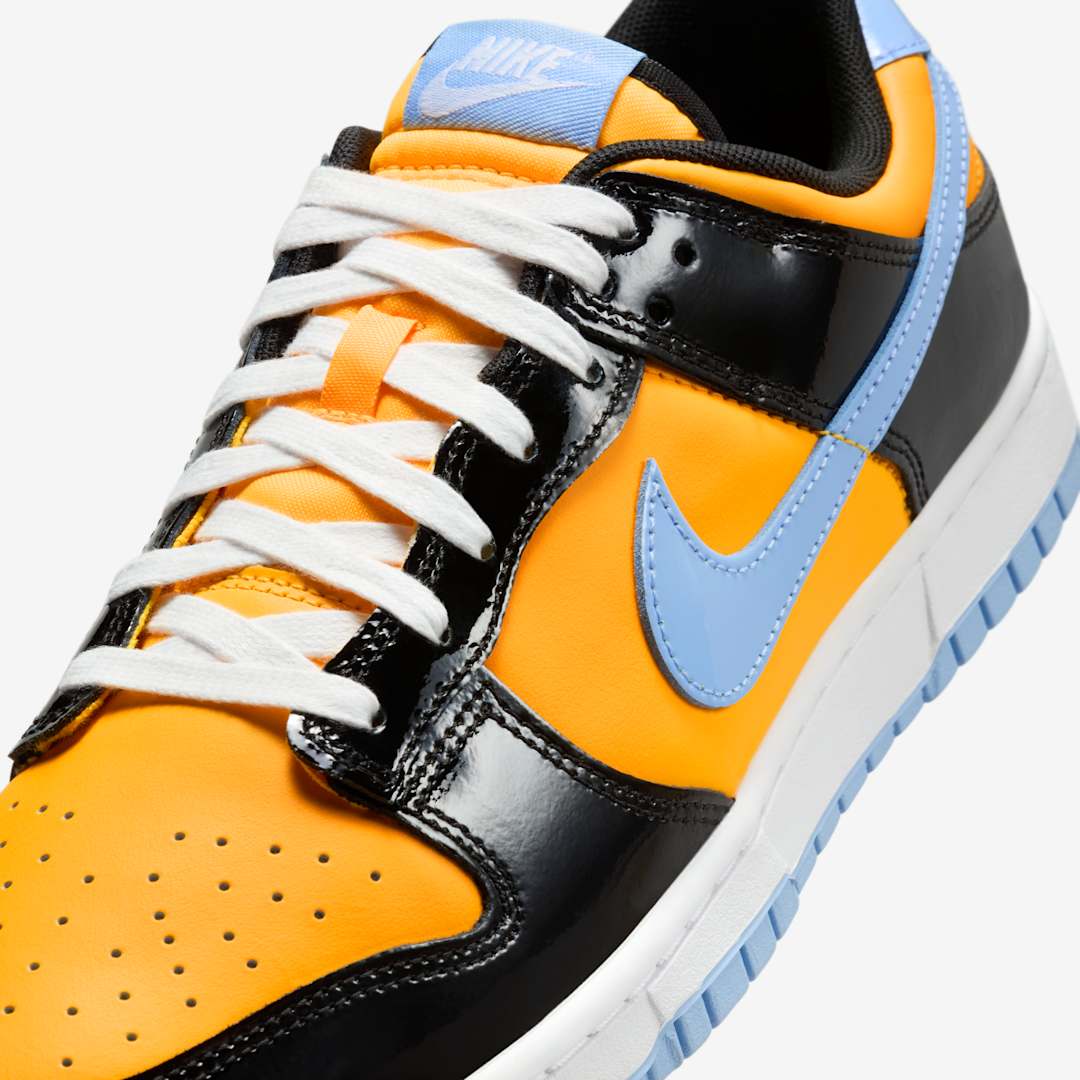 【2025年 発売予定】NIKE DUNK LOW SE “Patent Leather/Black/Laser Orange” (ナイキ ダンク ロー “パテントレザー/ブラック/レーザーオレンジ”) [IB6400-001]