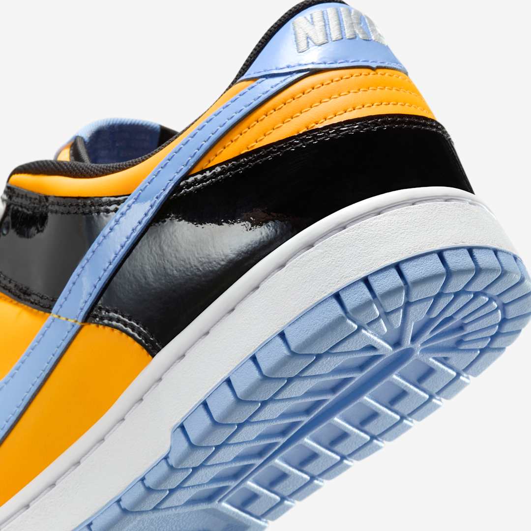 【2025年 発売予定】NIKE DUNK LOW SE “Patent Leather/Black/Laser Orange” (ナイキ ダンク ロー “パテントレザー/ブラック/レーザーオレンジ”) [IB6400-001]