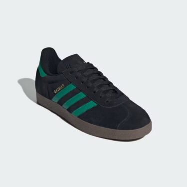 【2025年 1/1 発売】adidas Originals GAZELLE “Core Black/Court Green/Cloud White” (アディダス オリジナルス ガゼル “ブラック/グリーン/ホワイト”) [JH5394]