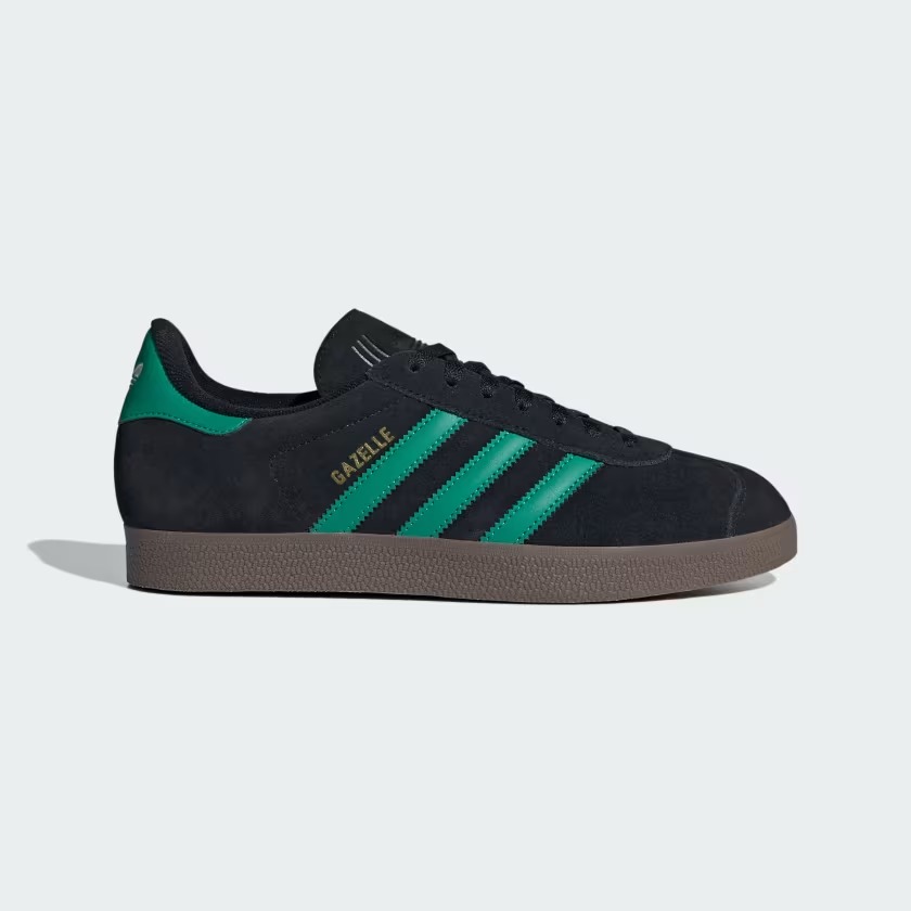 【2025年 1/1 発売】adidas Originals GAZELLE “Core Black/Court Green/Cloud White” (アディダス オリジナルス ガゼル “ブラック/グリーン/ホワイト”) [JH5394]