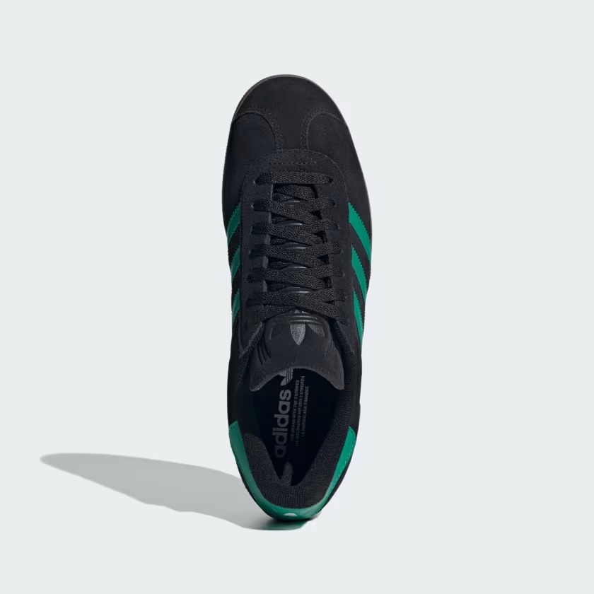 【2025年 1/1 発売】adidas Originals GAZELLE “Core Black/Court Green/Cloud White” (アディダス オリジナルス ガゼル “ブラック/グリーン/ホワイト”) [JH5394]