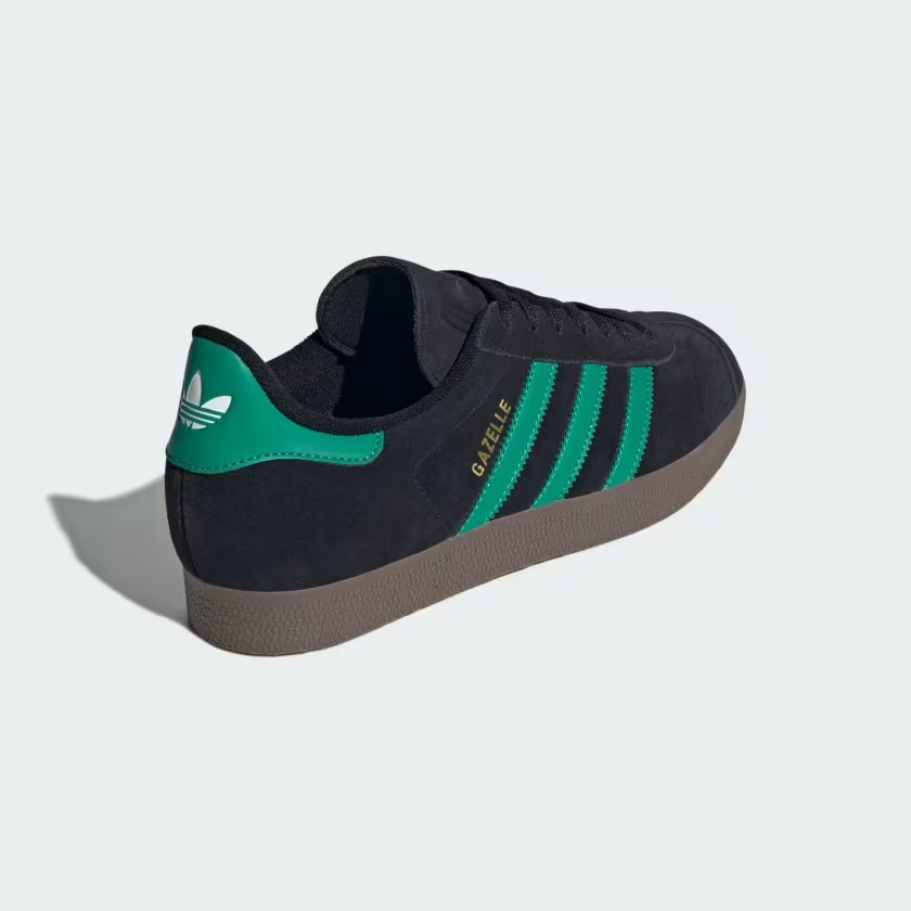 【2025年 1/1 発売】adidas Originals GAZELLE “Core Black/Court Green/Cloud White” (アディダス オリジナルス ガゼル “ブラック/グリーン/ホワイト”) [JH5394]