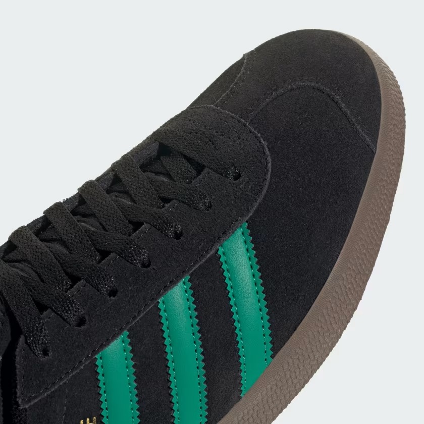 【2025年 1/1 発売】adidas Originals GAZELLE “Core Black/Court Green/Cloud White” (アディダス オリジナルス ガゼル “ブラック/グリーン/ホワイト”) [JH5394]