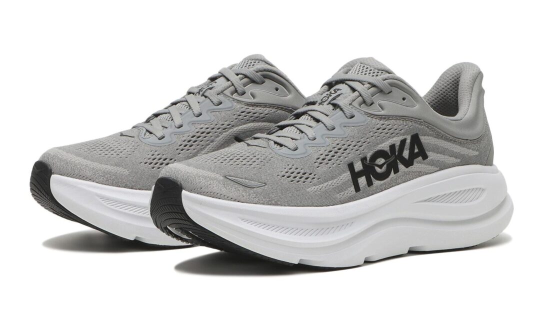 【2025年 1/15 発売】HOKA BONDI 9 “GALACTIC GREY/STELLAR GREY” (ホカ ボンダイ) [1162011-GCTC]