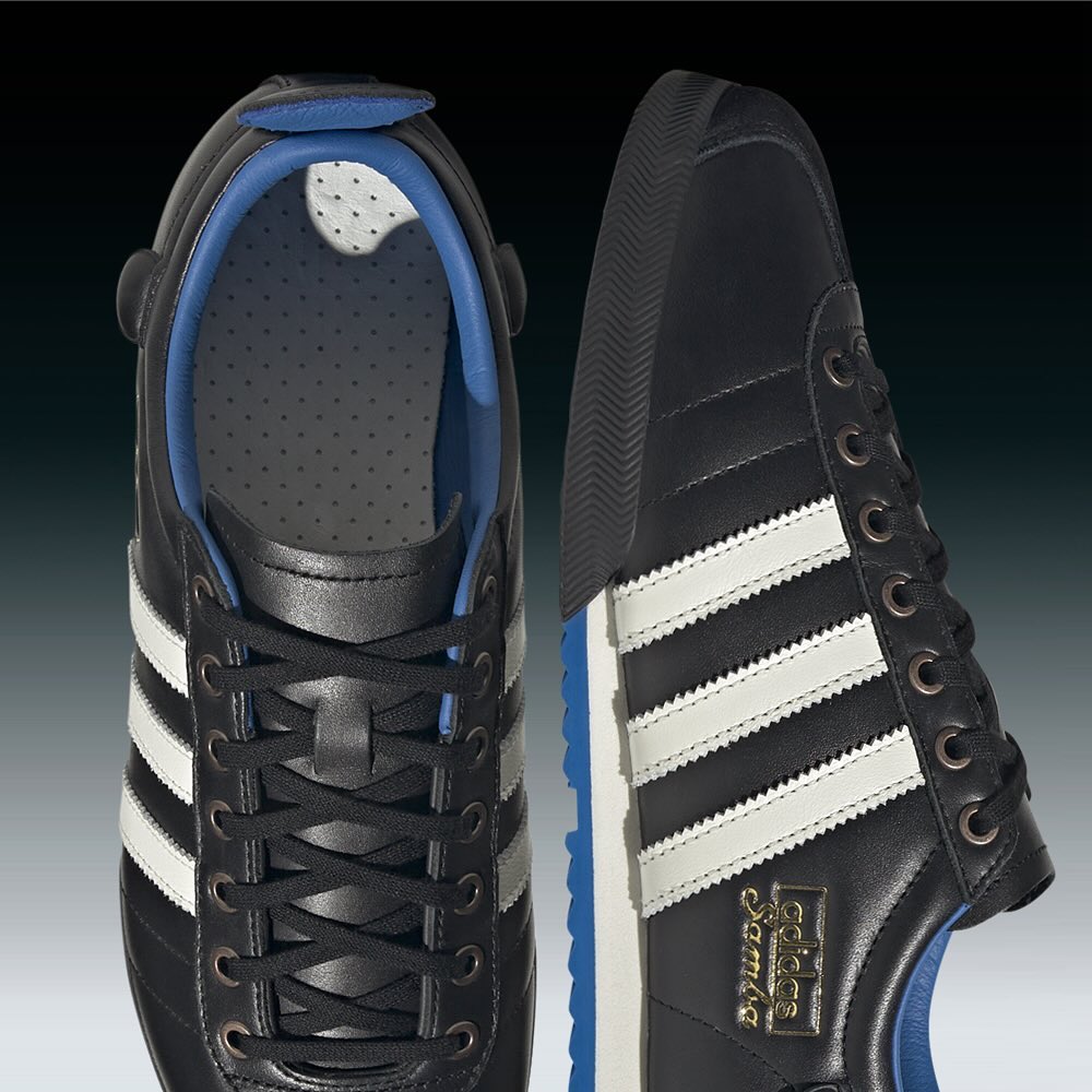 【2025年 1/23 発売】adidas Originals SAMBA 62 "Core Black/Cloud White/Blue Bird" (アディダス オリジナルス サンバ "ブラック/ホワイト/ブルー") [IH8603]