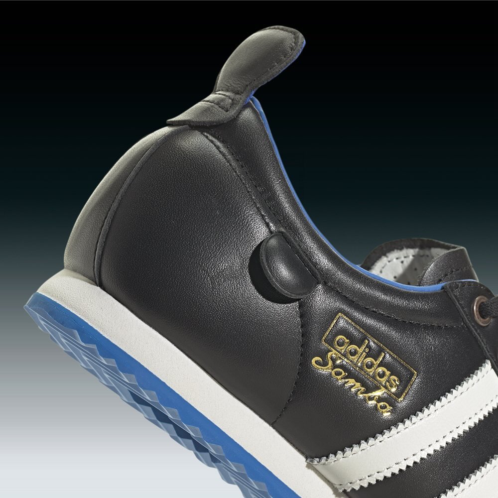 【2025年 1/23 発売】adidas Originals SAMBA 62 “Core Black/Cloud White/Blue Bird” (アディダス オリジナルス サンバ “ブラック/ホワイト/ブルー”) [IH8603]