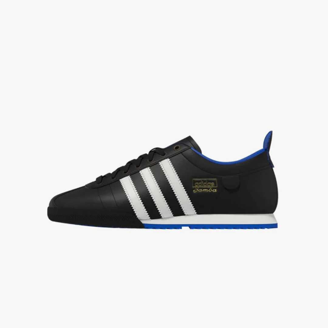 【2025年 1/23 発売】adidas Originals SAMBA 62 “Core Black/Cloud White/Blue Bird” (アディダス オリジナルス サンバ “ブラック/ホワイト/ブルー”) [IH8603]