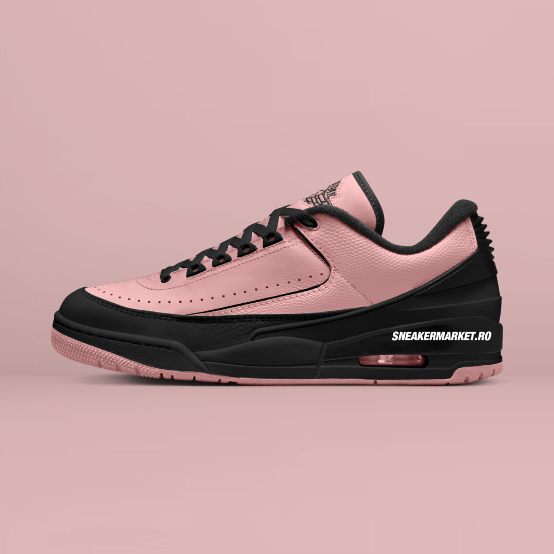 【2025年 6月 発売予定】NIKE AIR JORDAN 2/3 LOW RETRO “Black/Rust Pink” (ナイキ エア ジョーダン ロー レトロ “ブラック/ラストピンク”) [FD0383-003]