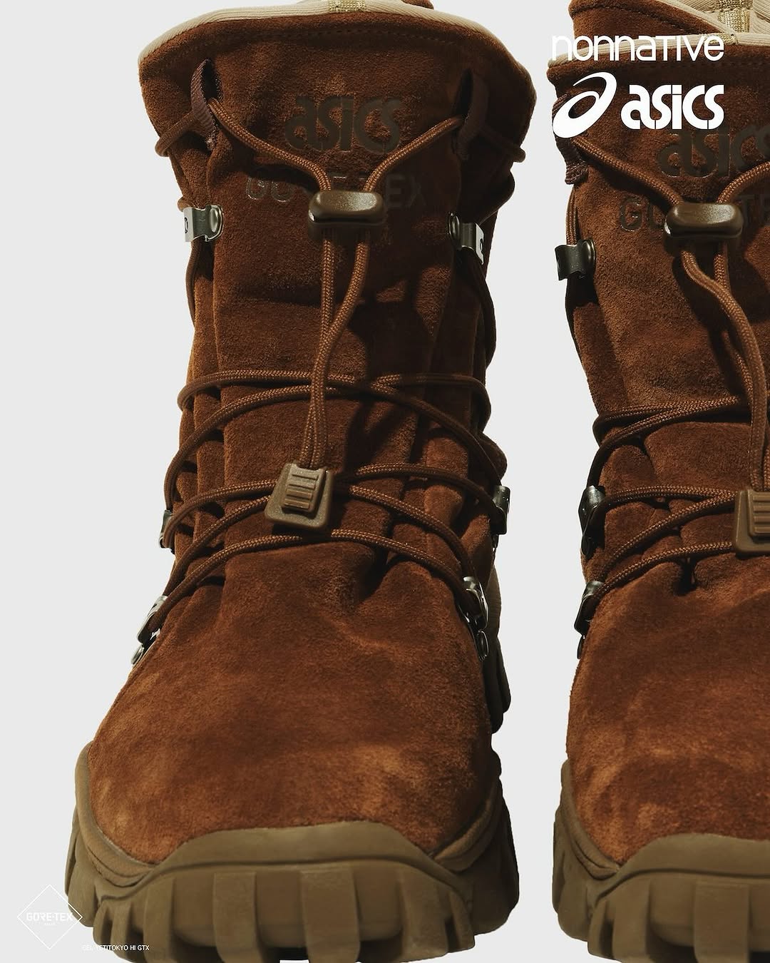 【2025年 1/11 発売】nonnative × ASICS GEL-YETI TOKYO HI G-TX “BROWN STORM” (ノンネイティブ アシックス ゲル イエッティ トウキョウ ハイ ゴアテックス)