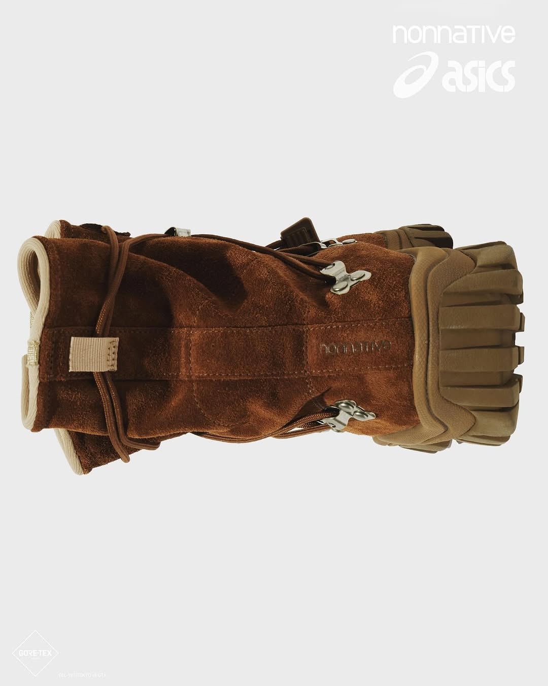 【2025年 1/11 発売】nonnative × ASICS GEL-YETI TOKYO HI G-TX “BROWN STORM” (ノンネイティブ アシックス ゲル イエッティ トウキョウ ハイ ゴアテックス)