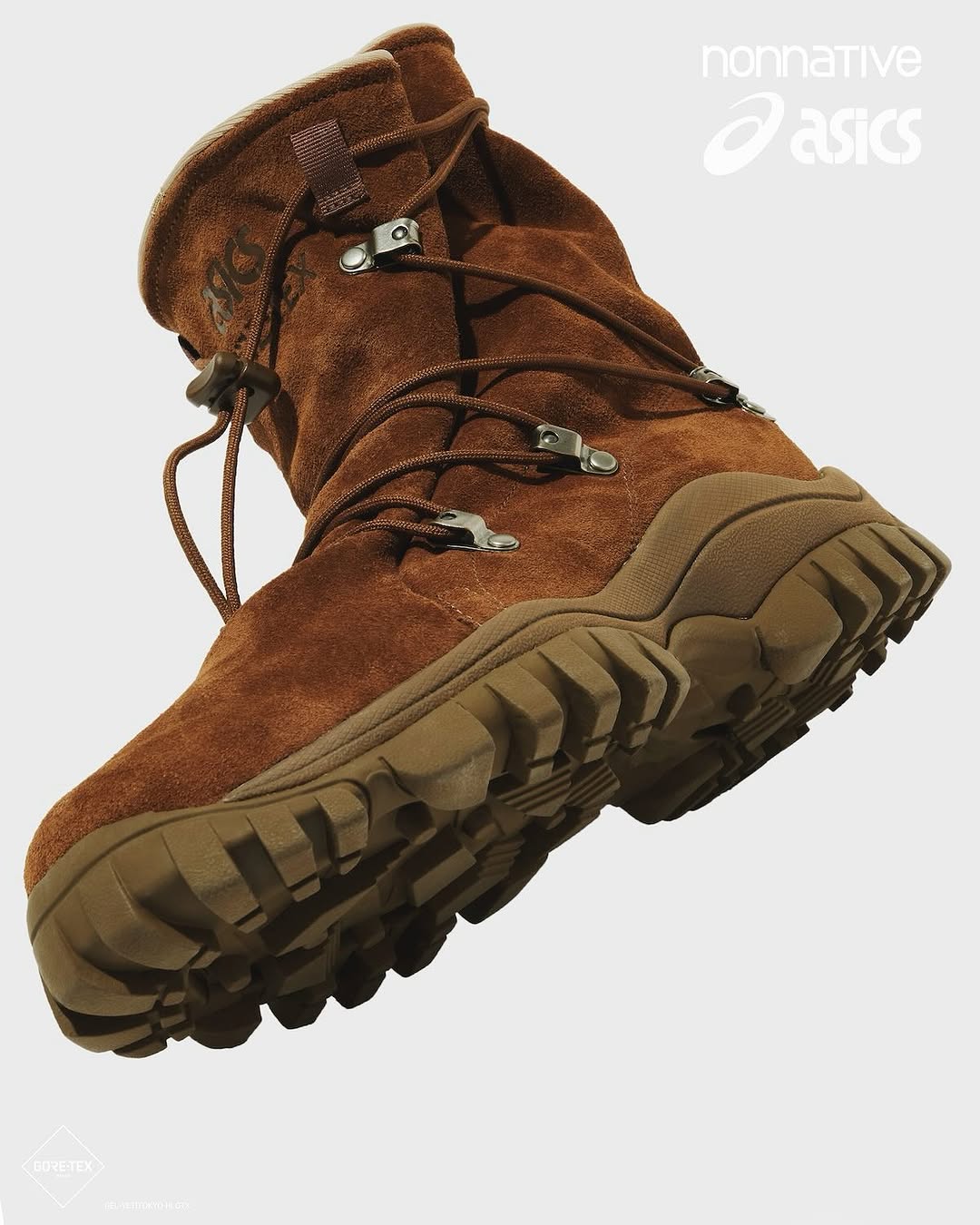 【2025年 1/11 発売】nonnative × ASICS GEL-YETI TOKYO HI G-TX “BROWN STORM” (ノンネイティブ アシックス ゲル イエッティ トウキョウ ハイ ゴアテックス)