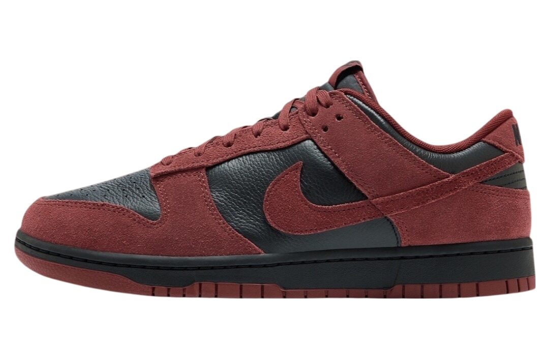 【2025年 発売予定】NIKE DUNK LOW “Suede/Black/Dark Team Red” (ナイキ ダンク ロー “スエード/ブラック/ダークチームレッド”) [FQ8249-002]