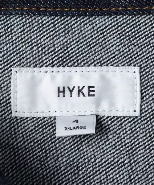 HYKE × UNITED ARROWS【別注】TYPE1/ワンウォッシュ & ユーズドウォッシュ デニムジャケットが2025年 1/6 発売 (ハイク ユナイテッドアローズ)