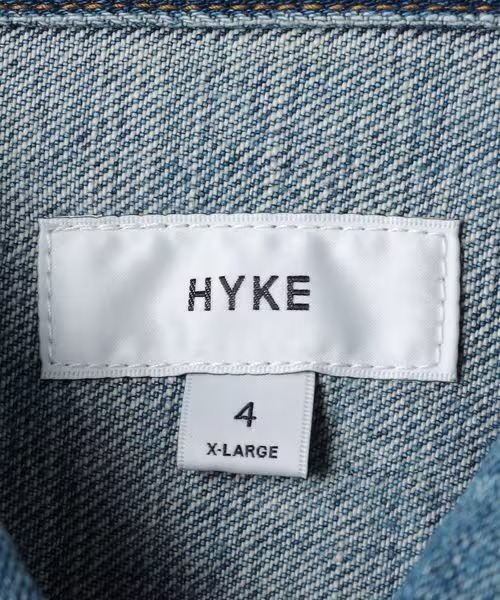 HYKE × UNITED ARROWS【別注】TYPE1/ワンウォッシュ & ユーズドウォッシュ デニムジャケットが2025年 1/6 発売 (ハイク ユナイテッドアローズ)