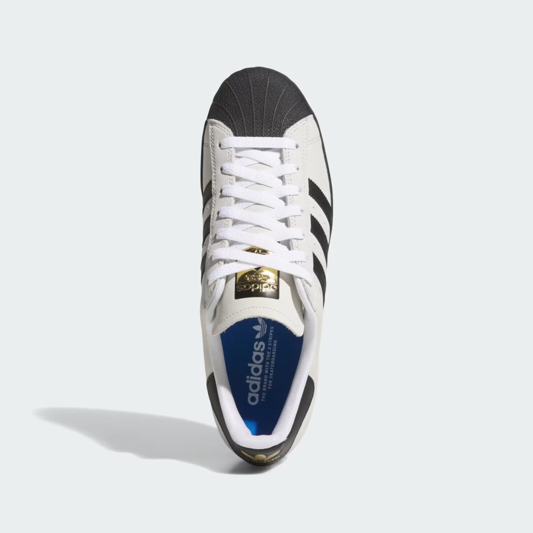 【2025年 1/27 発売】adidas Originals SUPERSTAR ADV “Crystal White/Core Black” (アディダス オリジナルス スーパースター “ホワイト/ブラック”) [JH8138]