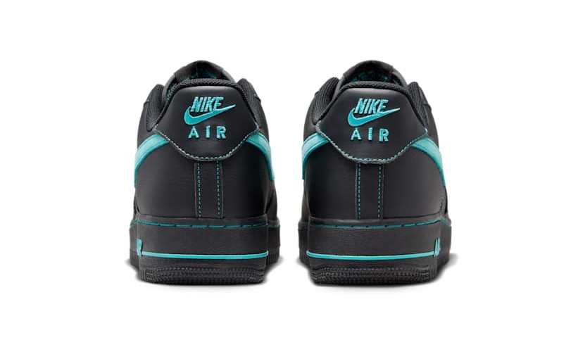 【2025年 発売予定】NIKE AIR FORCE 1 LOW “Black Tiffany/Black/Aurora Green” (ナイキ エア フォース 1 ロー “ブラック ティファニー”) [HQ2037-002]