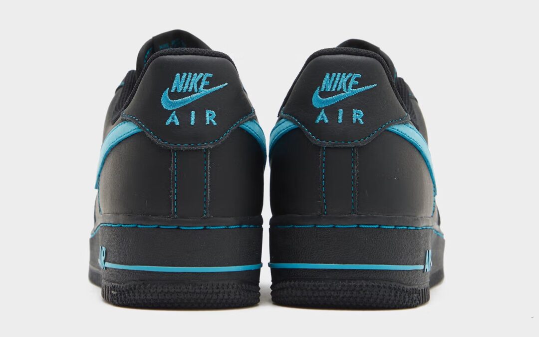 【2025年 発売予定】NIKE AIR FORCE 1 LOW “Black Tiffany/Black/Aurora Green” (ナイキ エア フォース 1 ロー “ブラック ティファニー”)