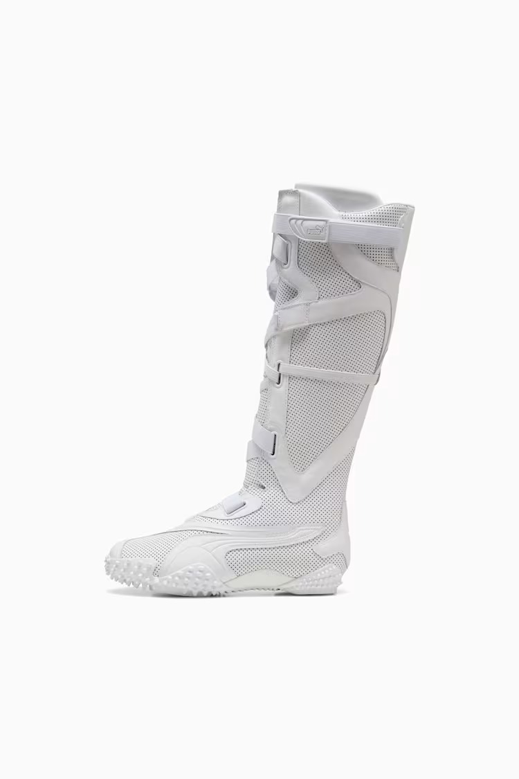 【2025年 1/31 発売】PUMA MOSTRO BOOT LEATHER “White/Black” (プーマ モストロ ブーツ レザー “ホワイト/ブラック”) [401563-01/401563-02]