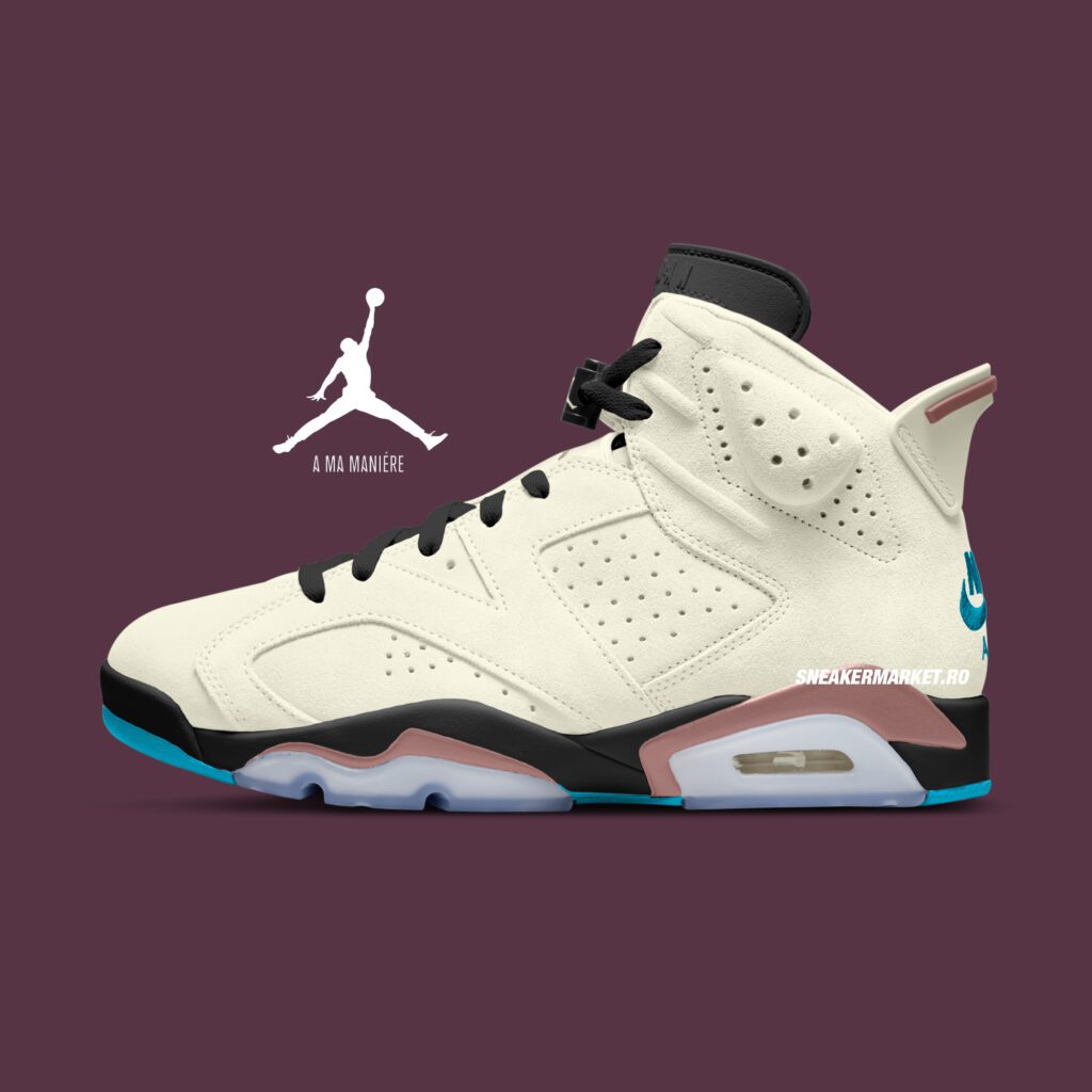 【2025年末 発売予定】A Ma Maniére × NIKE AIR JORDAN 6 SP “Sail/Smokey Mauve” (ア マ マニエール ナイキ エア ジョーダン 6 SP) [IF3103-100/IF3103-200]